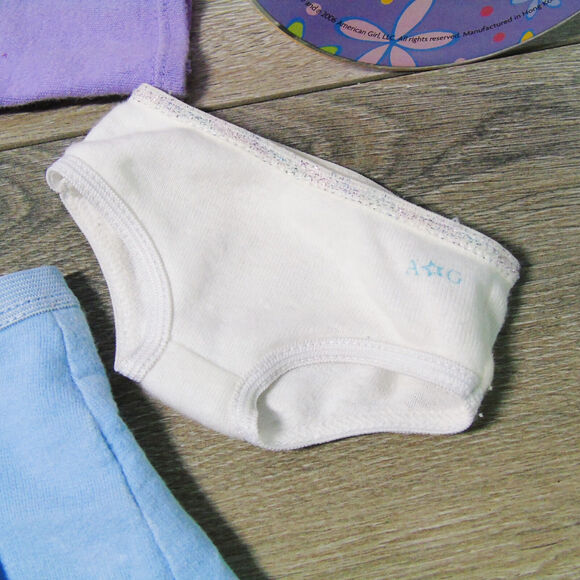 American Girl I Like Your Style MEET OUTFIT BOOK & CD Doll Boots Panties Box VTG - Picture 4 of 10